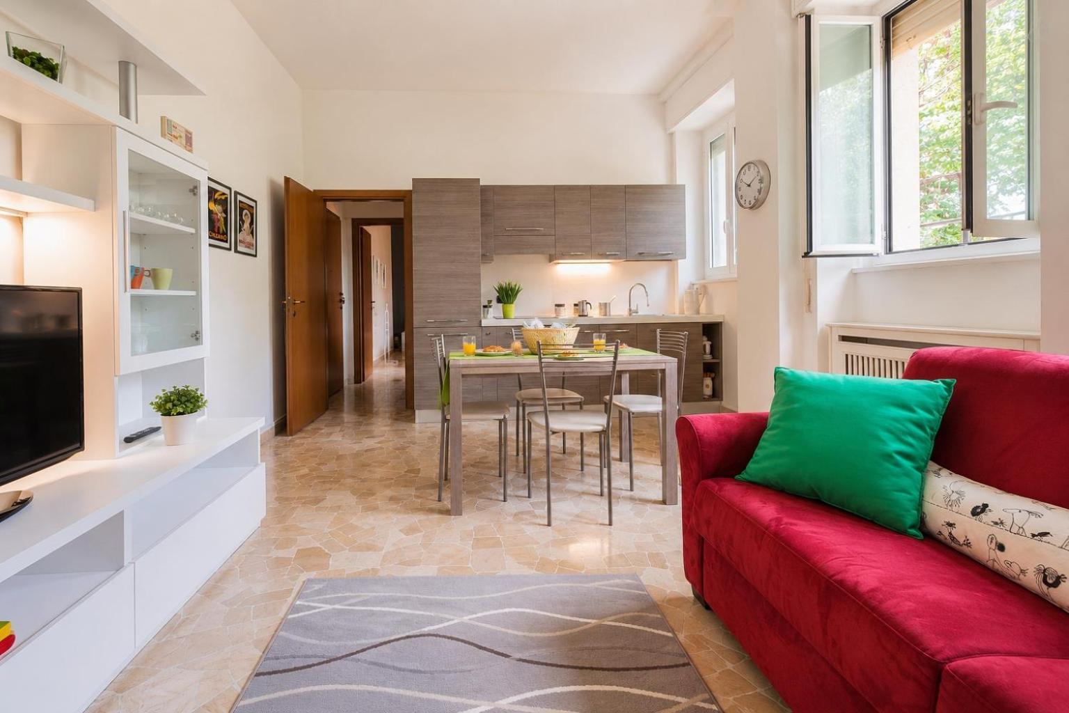Appartamento con Vista Giardino
